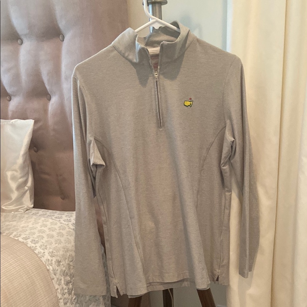 Masters Magnolia Lane Gray Quarter-Zip Pullover
